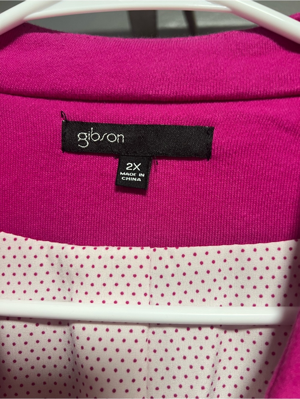 Pink women’s blazer size 2X - Picture 3 of 3
